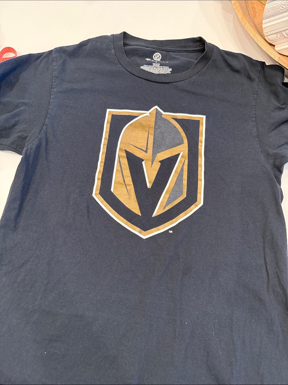Fanatics Black Golden Knights Crew Neck Tee